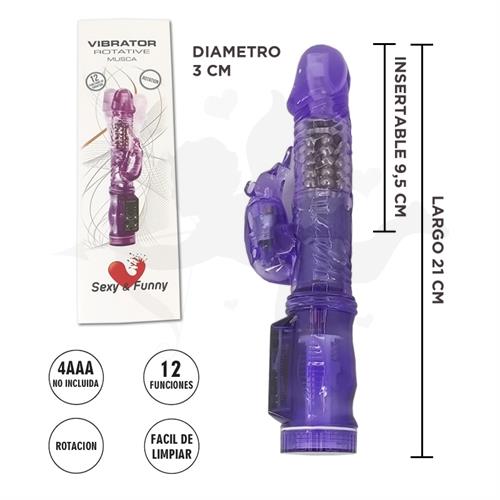 Musca : Vibrador Rotativo Estimulacion Punto G